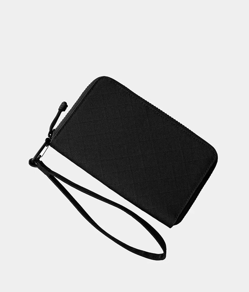 NWT Alpaka Zip Passport Wallet Black | Axogrid 300D